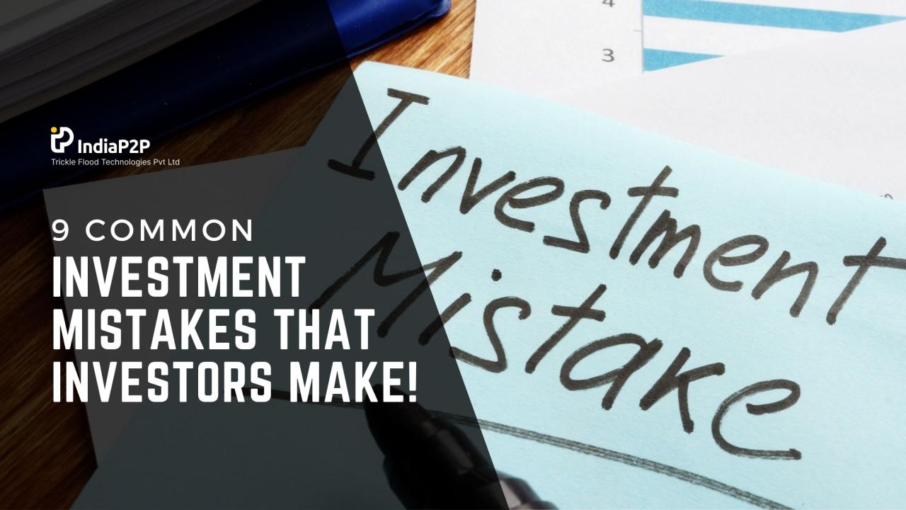 Common Mistakes New Investors Make And Avoid
