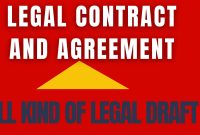 How To Draft A Legally Binding Contract Template