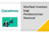 Manfaat Mengikuti Berita Ekonomi Untuk Investor