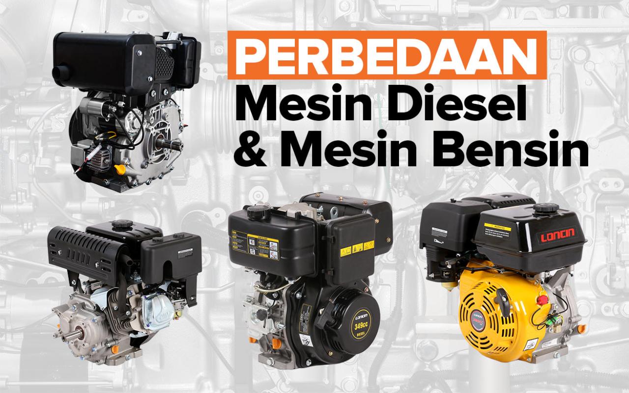 Perbedaan Antara Mobil Bensin Dan Diesel