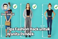Tips Berbusana Untuk Wanita Berbadan Pendek